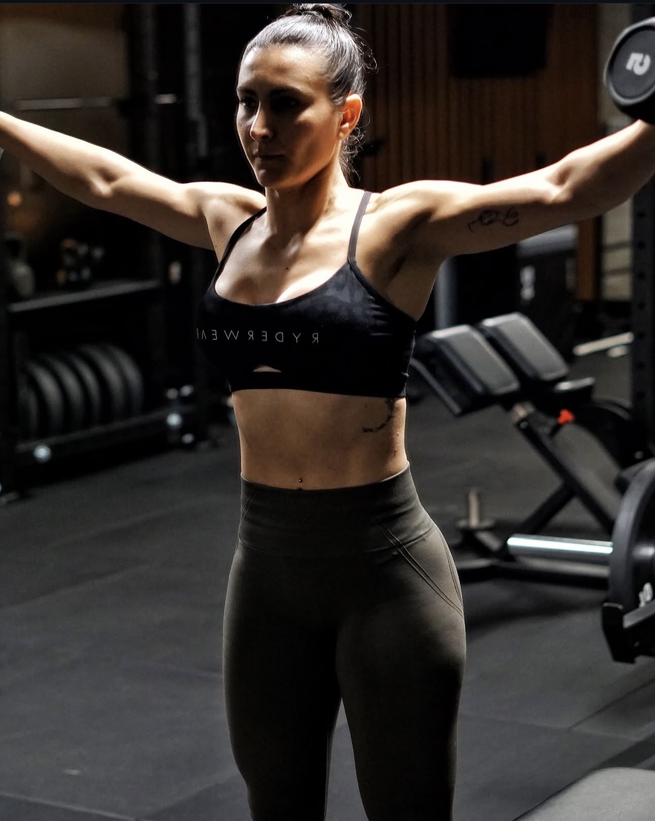 Client strength training at Training Club