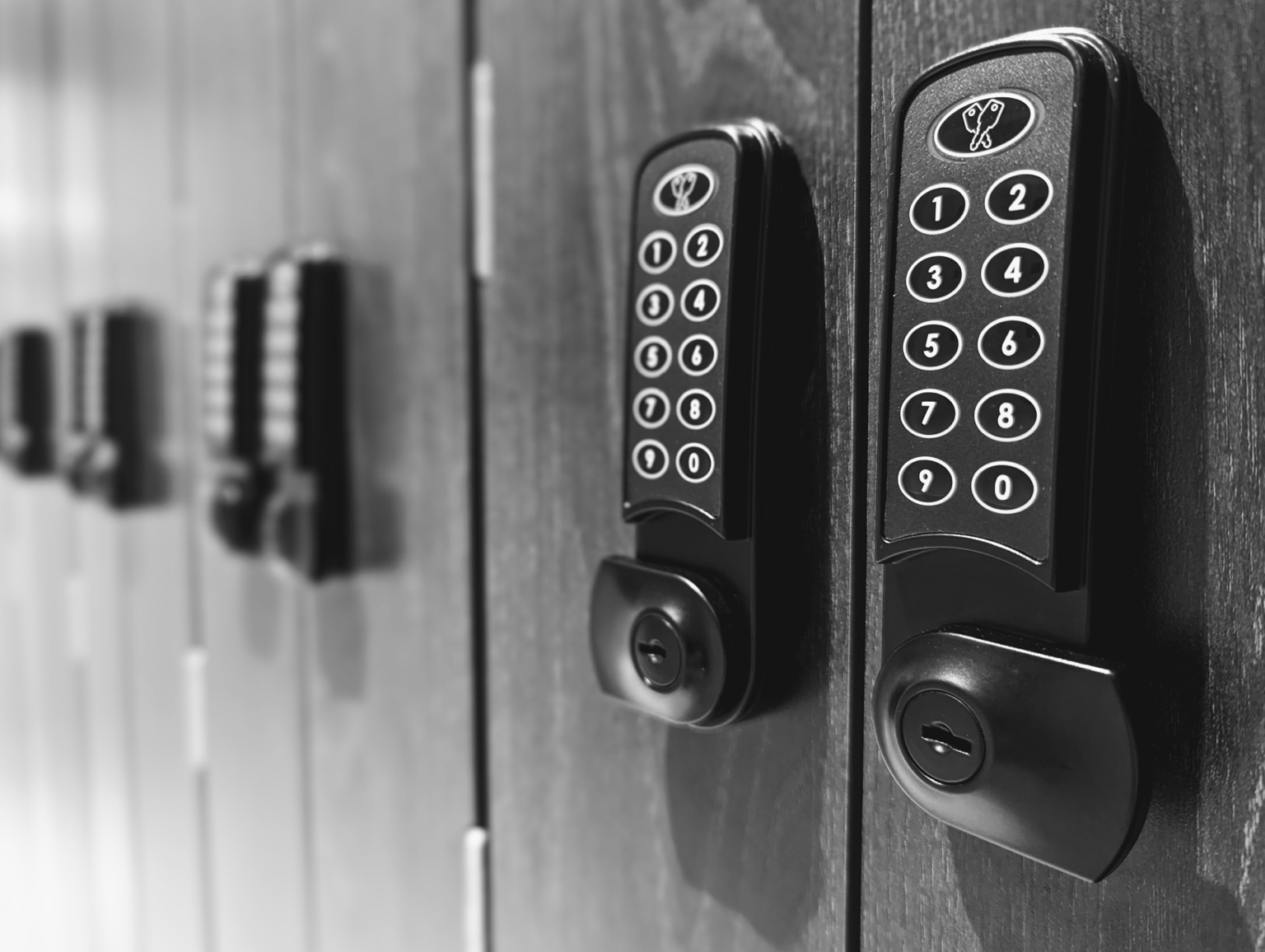 Secure keypad lockers for Training Club clients