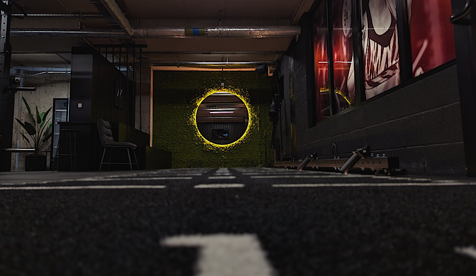 The private performance track at Training Club Manchester